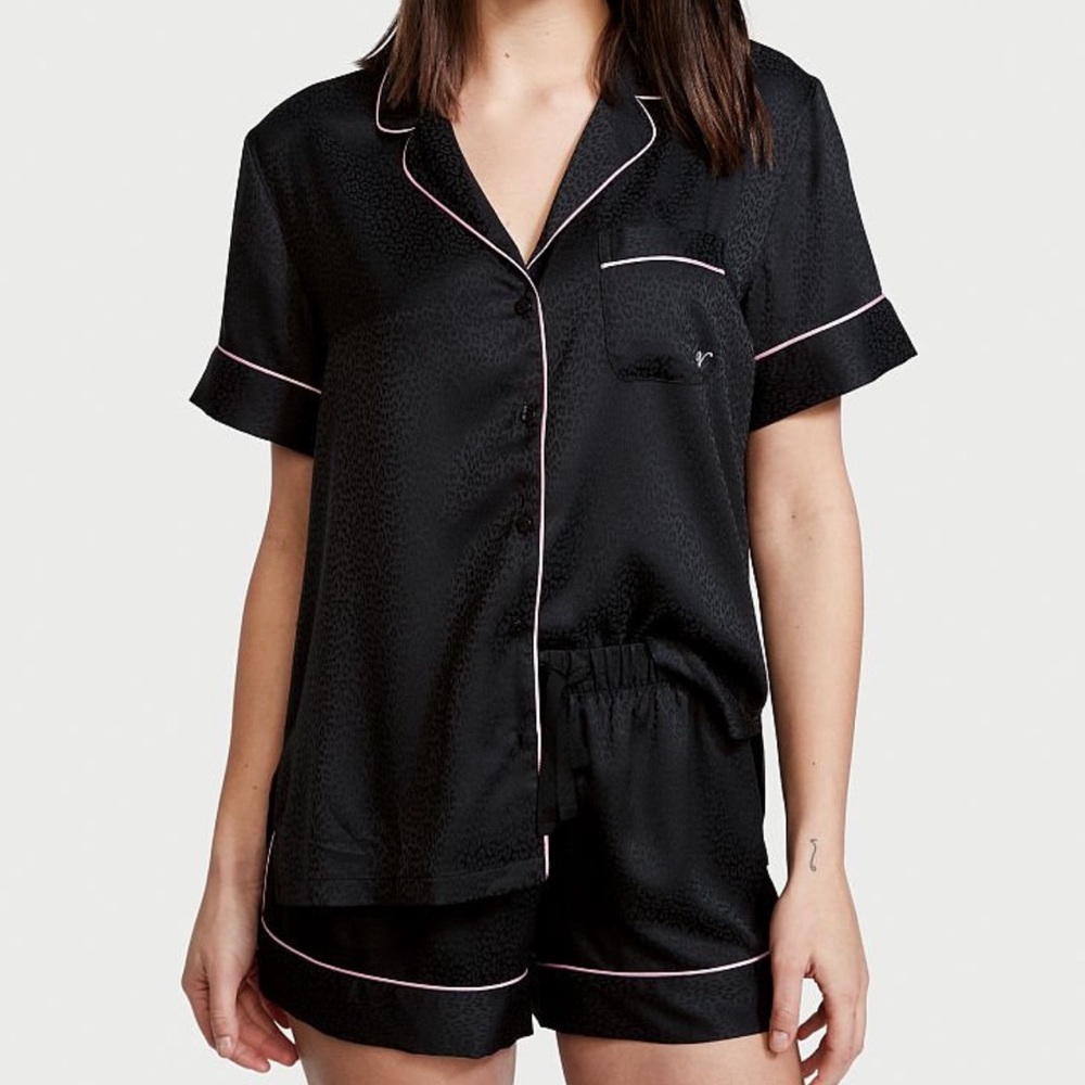 Victoria’s Secret Satin Short Pj Set
